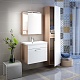 Iddis Мебель для ванной Mirro 50 подвесная белая/ясень шимо – фотография-17
